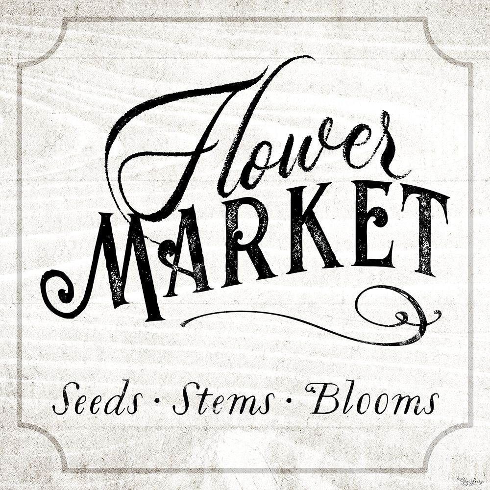 Flower Market art print by Gigi Louise for $57.95 CAD