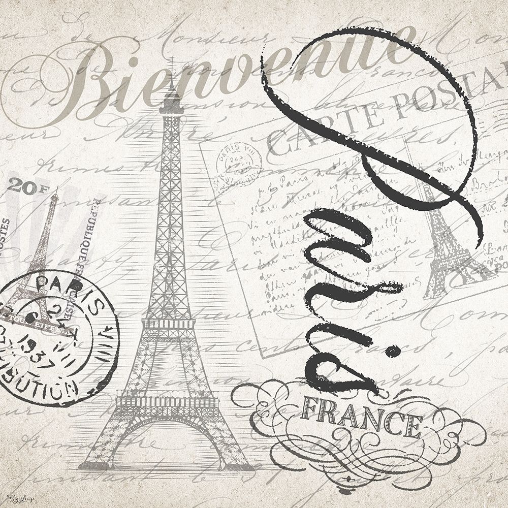 Paris Post art print by Gigi Louise for $57.95 CAD