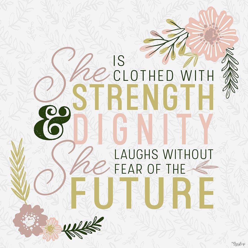 She Strength art print by Milli Villa for $57.95 CAD