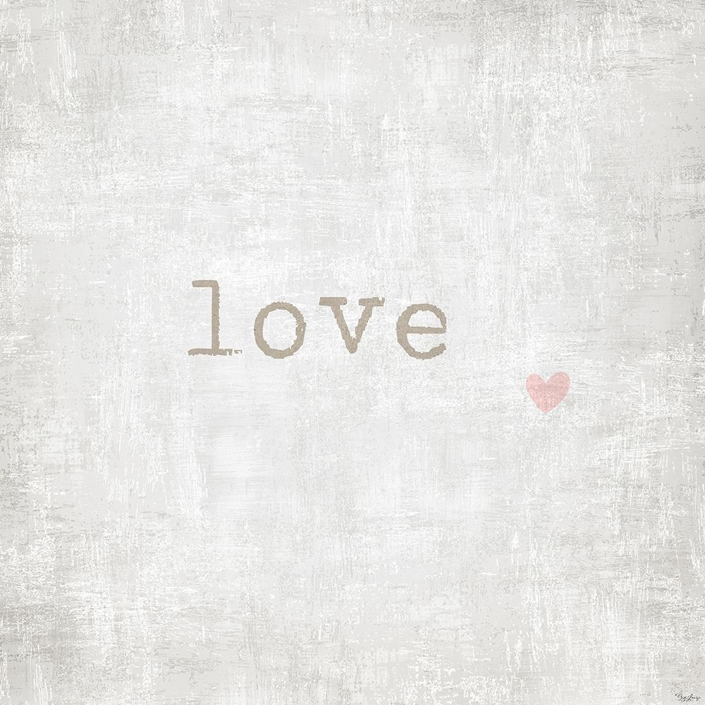 Love Heart art print by Gigi Louise for $57.95 CAD