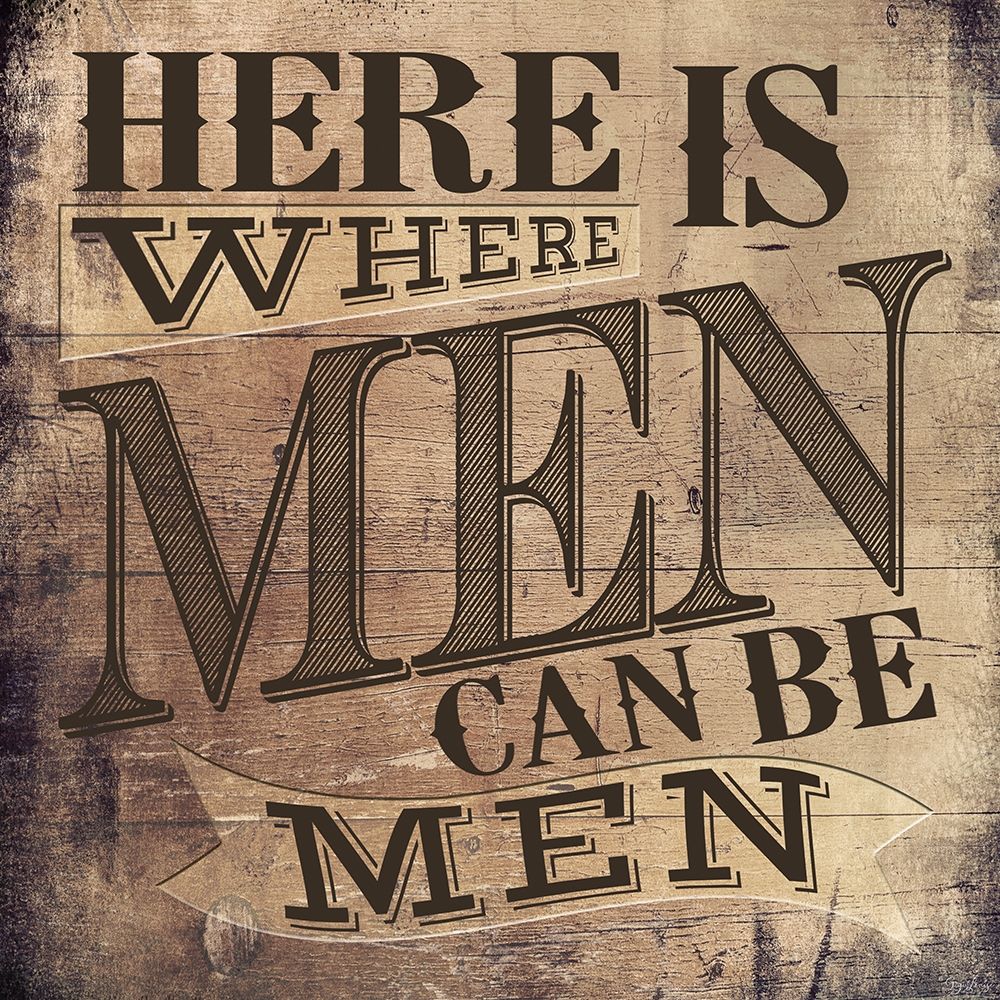 Men Can Be art print by Gigi Louise for $57.95 CAD