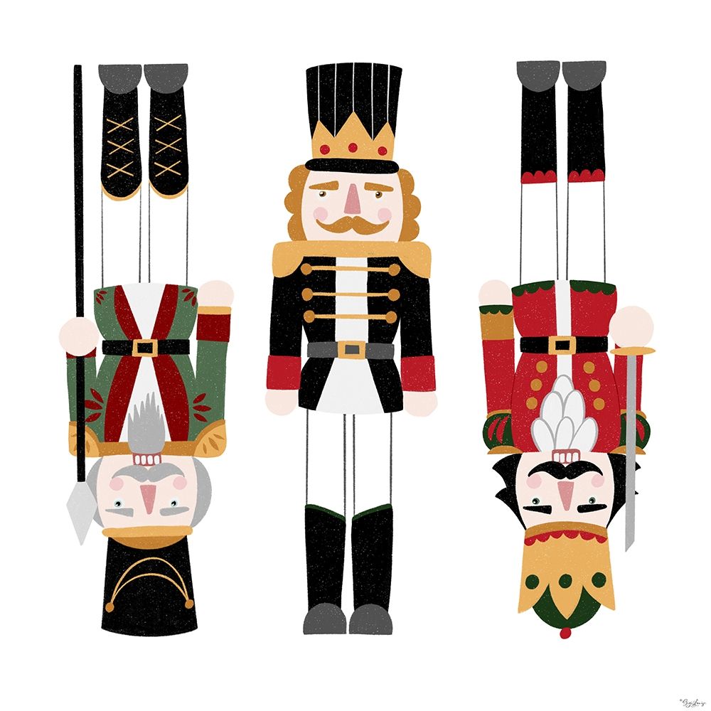 Nutcrackers art print by Gigi Louise for $57.95 CAD