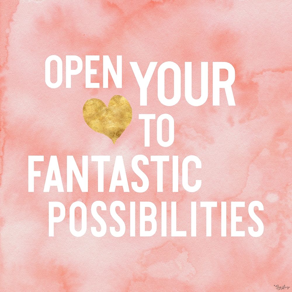 Open Heart art print by Gigi Louise for $57.95 CAD