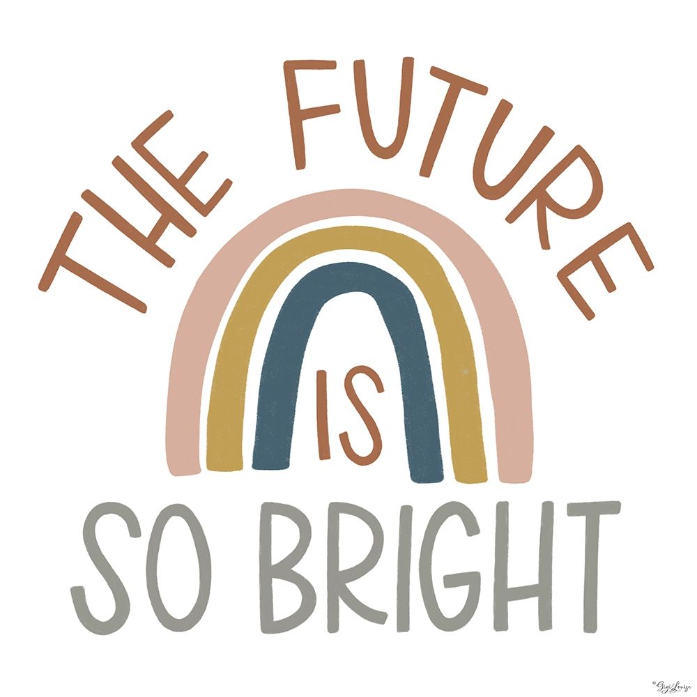 Future Bright Fall art print by Gigi Louise for $57.95 CAD