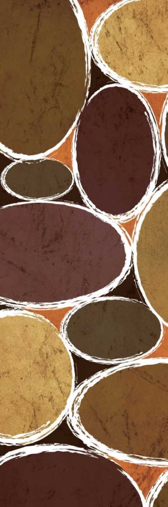 Warm Ovals I art print by Kristin Emery for $57.95 CAD