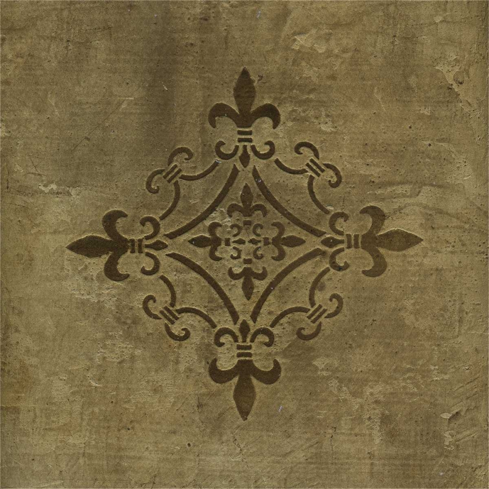 Fleur de Lis Medallion art print by Kristin Emery for $57.95 CAD