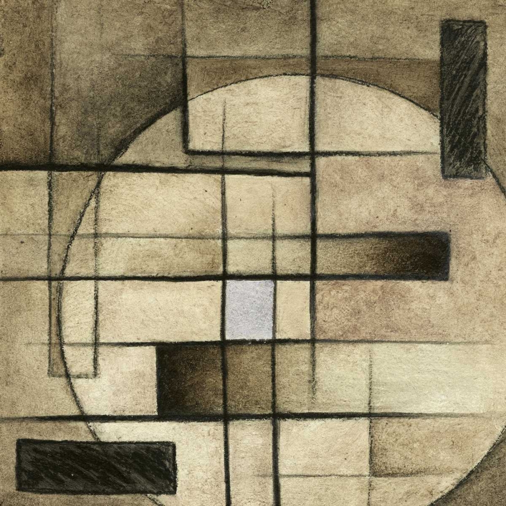 Brown Circle Box II art print by Kristin Emery for $57.95 CAD
