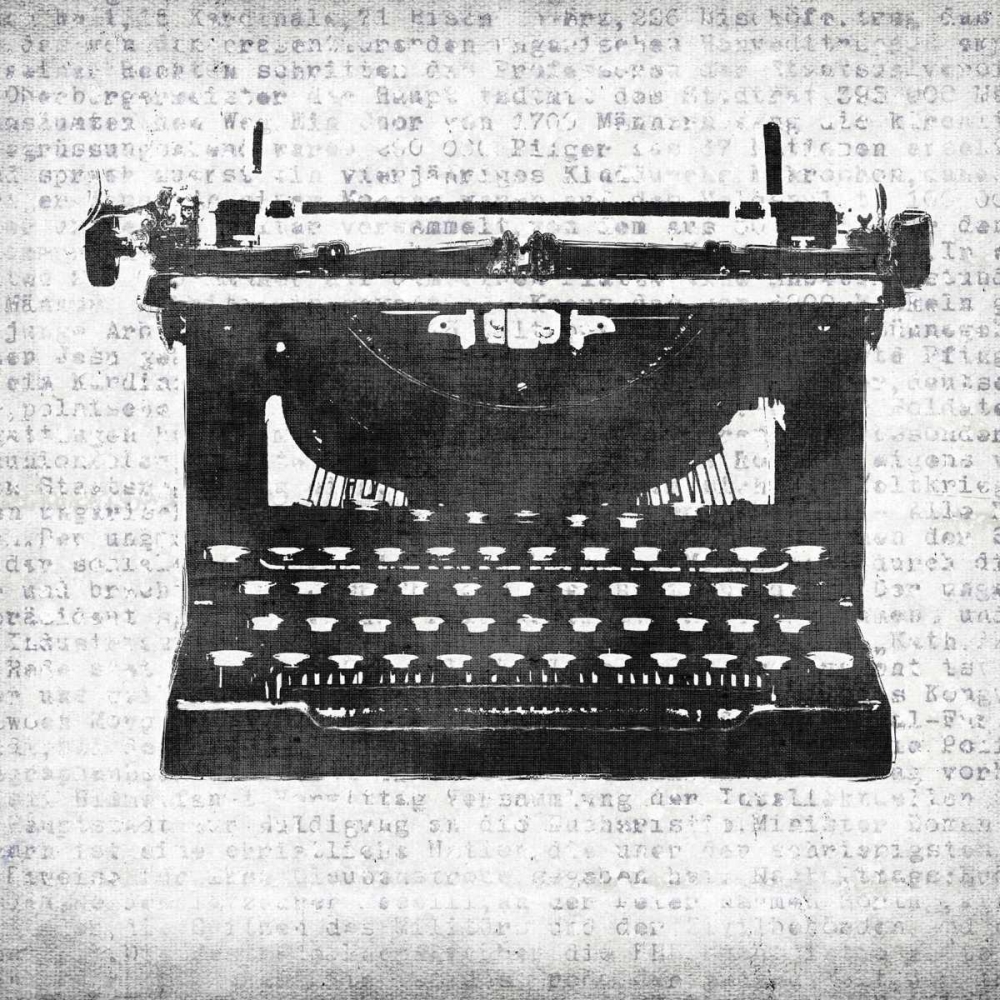 Typewriter I art print by Kristin Emery for $57.95 CAD