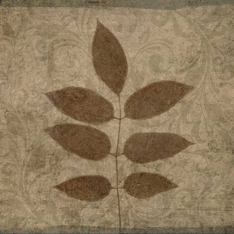 Vintage Leaves IV art print by Kristin Emery for $57.95 CAD