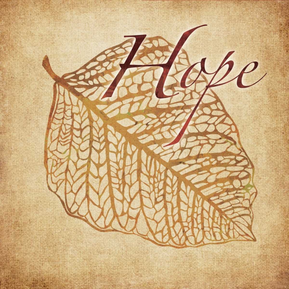 Red and Gold Hope art print by Kristin Emery for $57.95 CAD