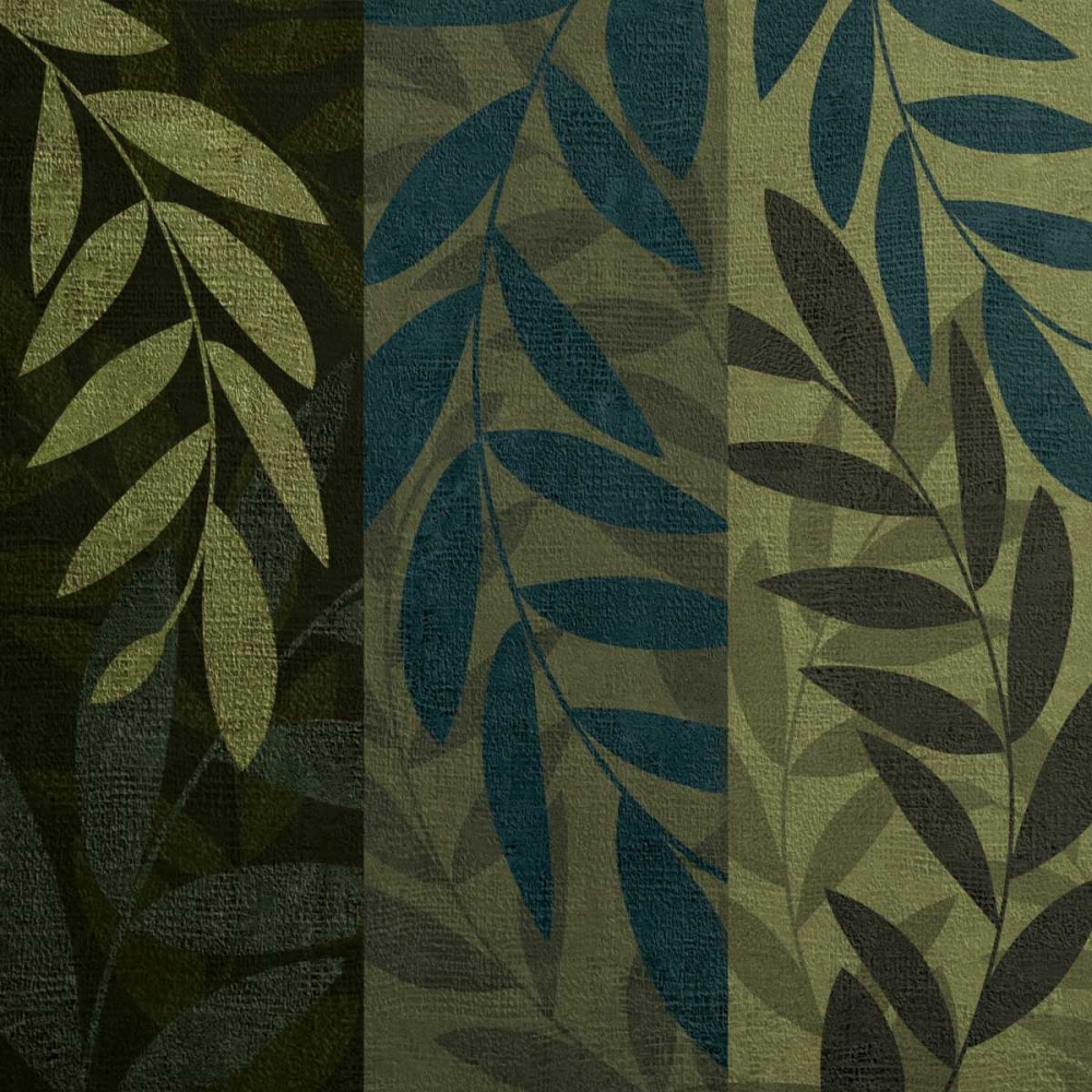 Green and Blue 3 Panel I art print by Kristin Emery for $57.95 CAD