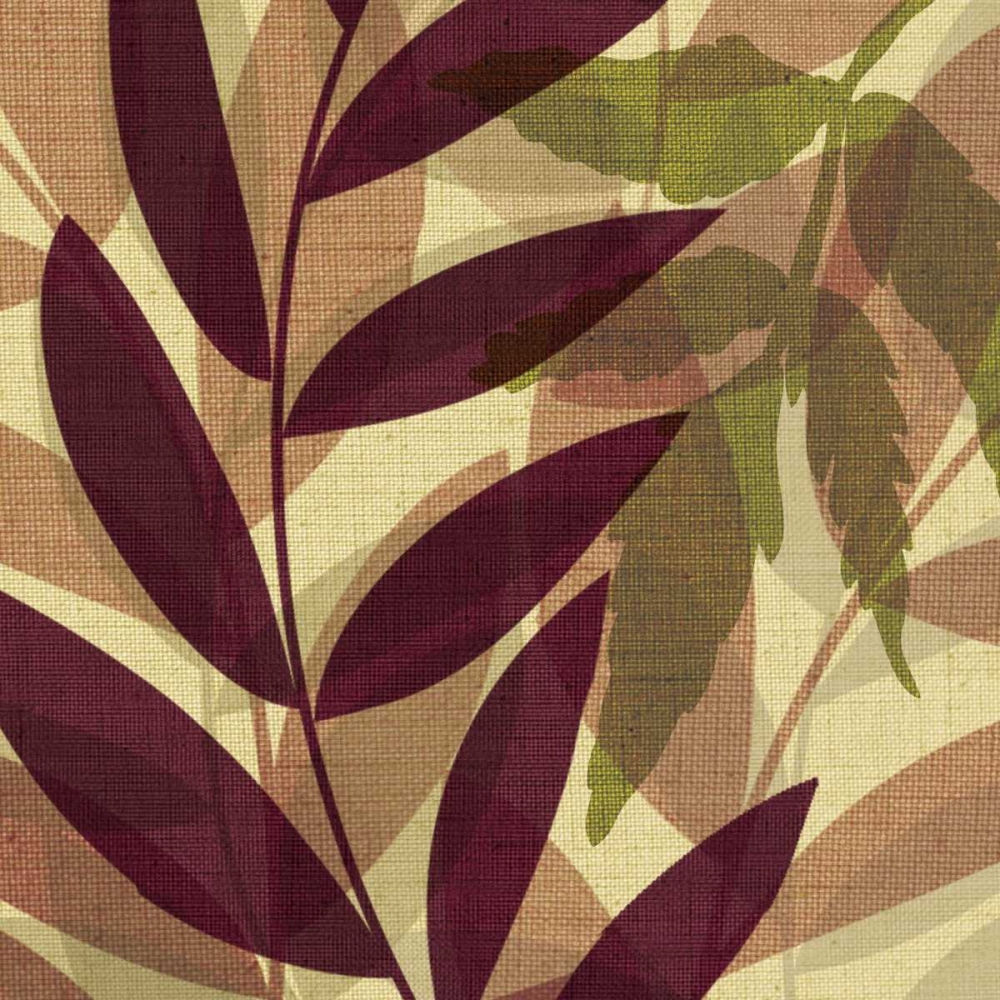 Purple and Yellow Leaves II art print by Kristin Emery for $57.95 CAD