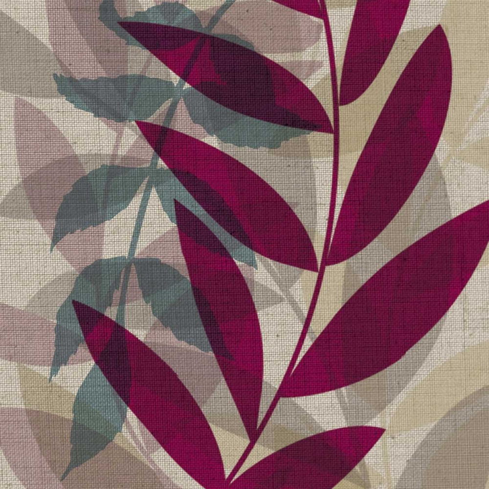 Purple and Green Leaves II art print by Kristin Emery for $57.95 CAD