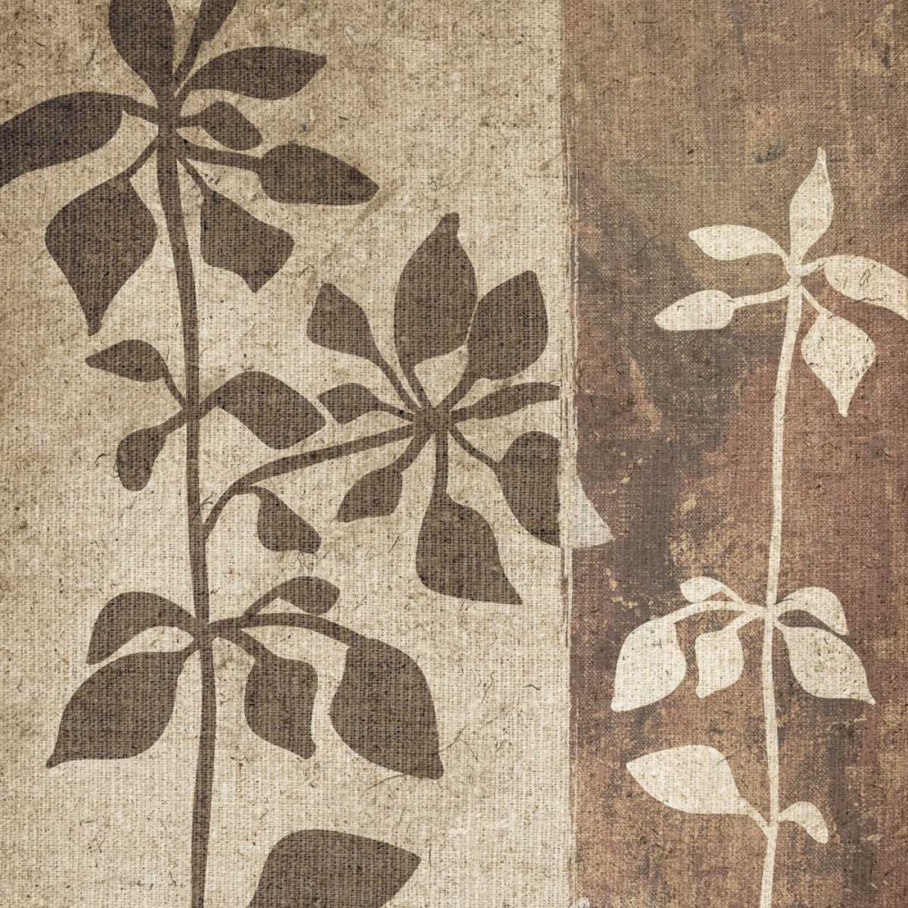 Neutral Leaves I art print by Kristin Emery for $57.95 CAD