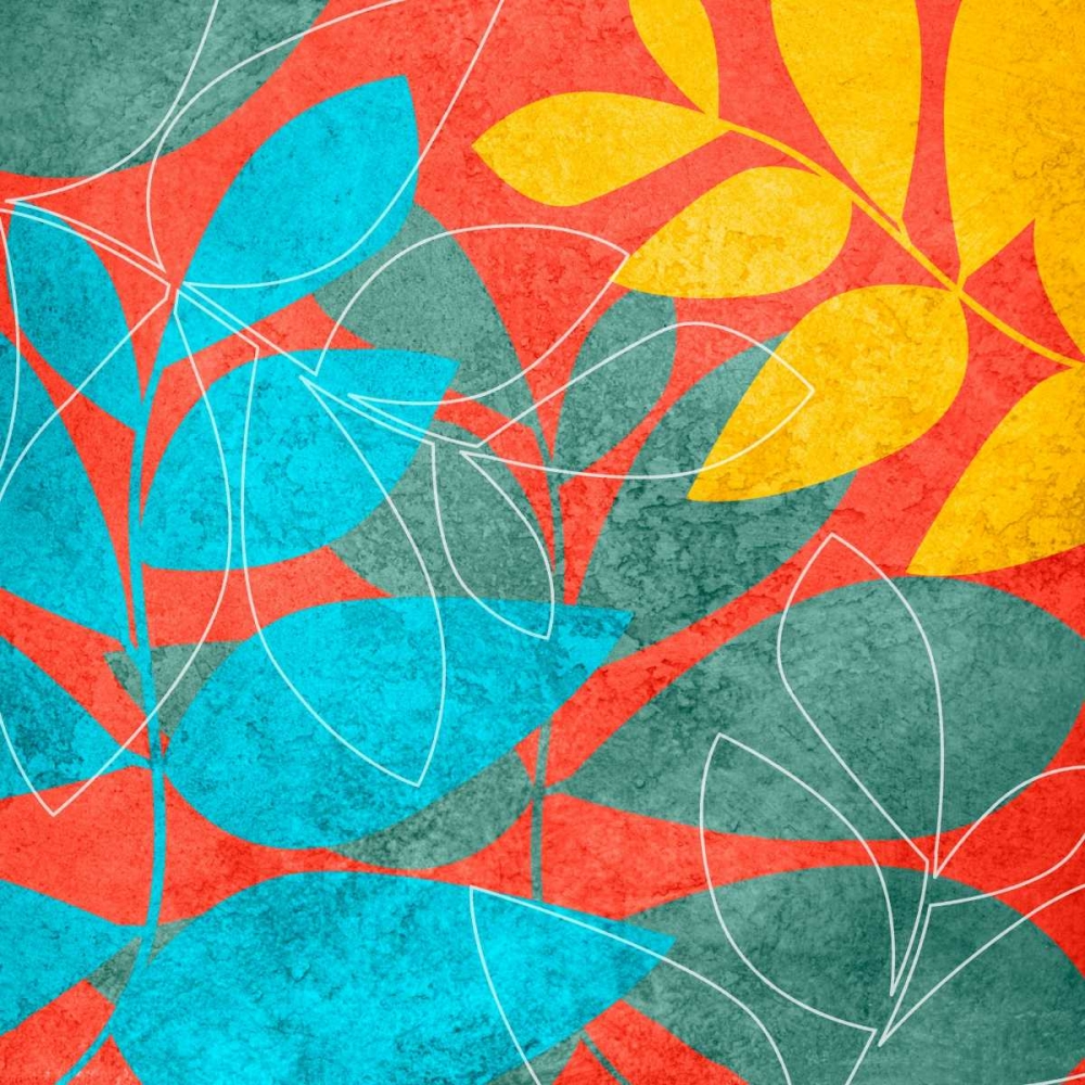 Tango Leaves 1 art print by Kristin Emery for $57.95 CAD