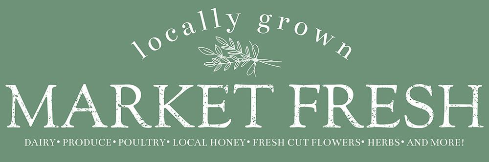 Locally Grown Green art print by Katie Griggs for $57.95 CAD