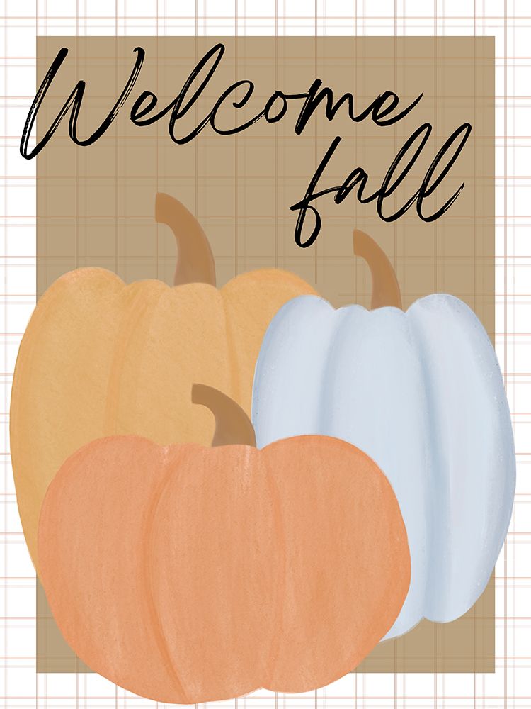 Welcome Fall Trio art print by Katie Griggs for $57.95 CAD