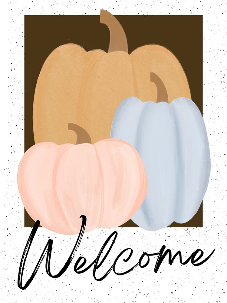 Welcome Pumpkin art print by Katie Griggs for $57.95 CAD