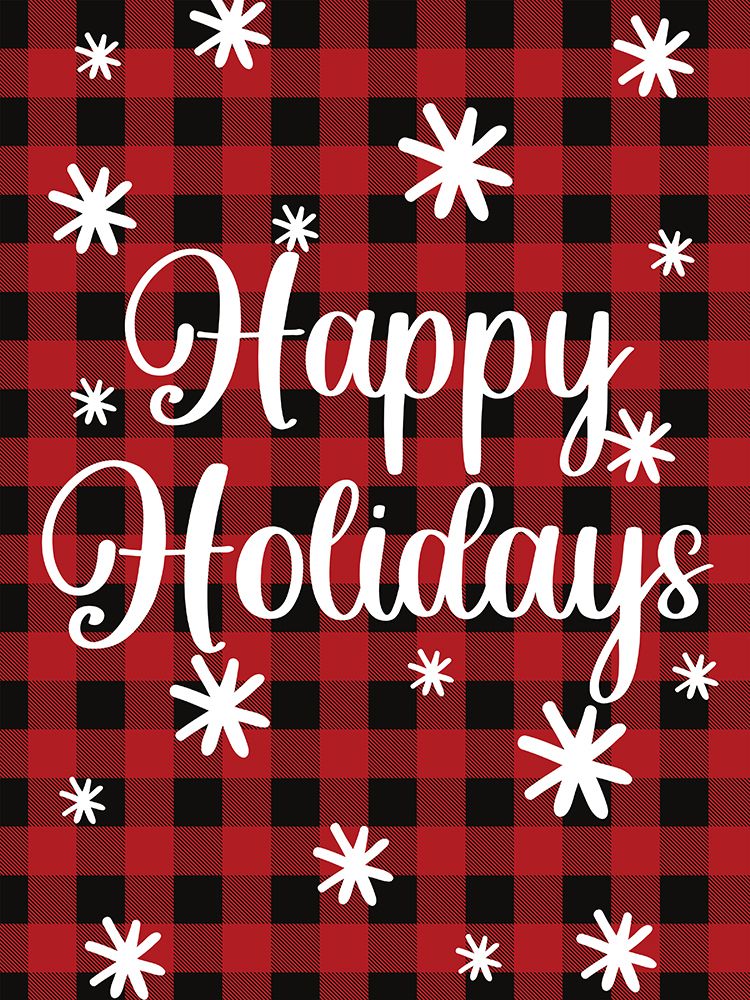Happy Holidays art print by Katie Griggs for $57.95 CAD