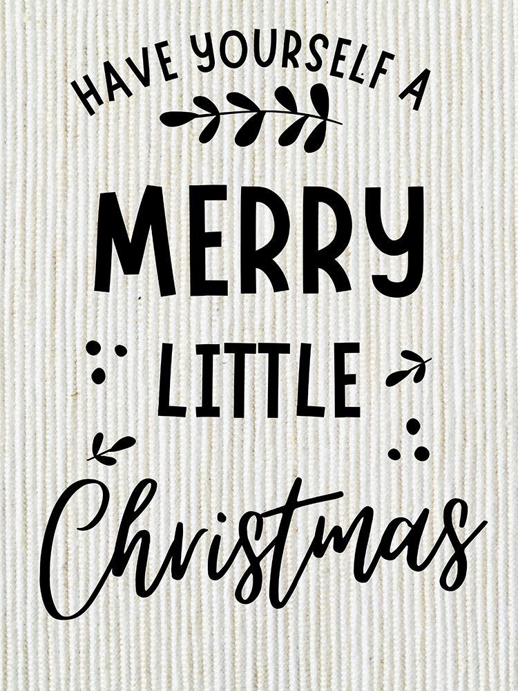 Merry Little Christmas art print by Katie Griggs for $57.95 CAD