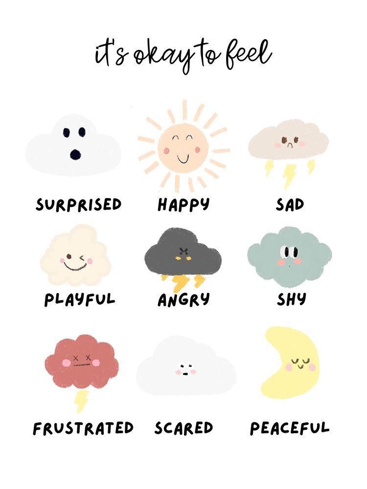 Its Okay To Feel art print by Katie Griggs for $57.95 CAD