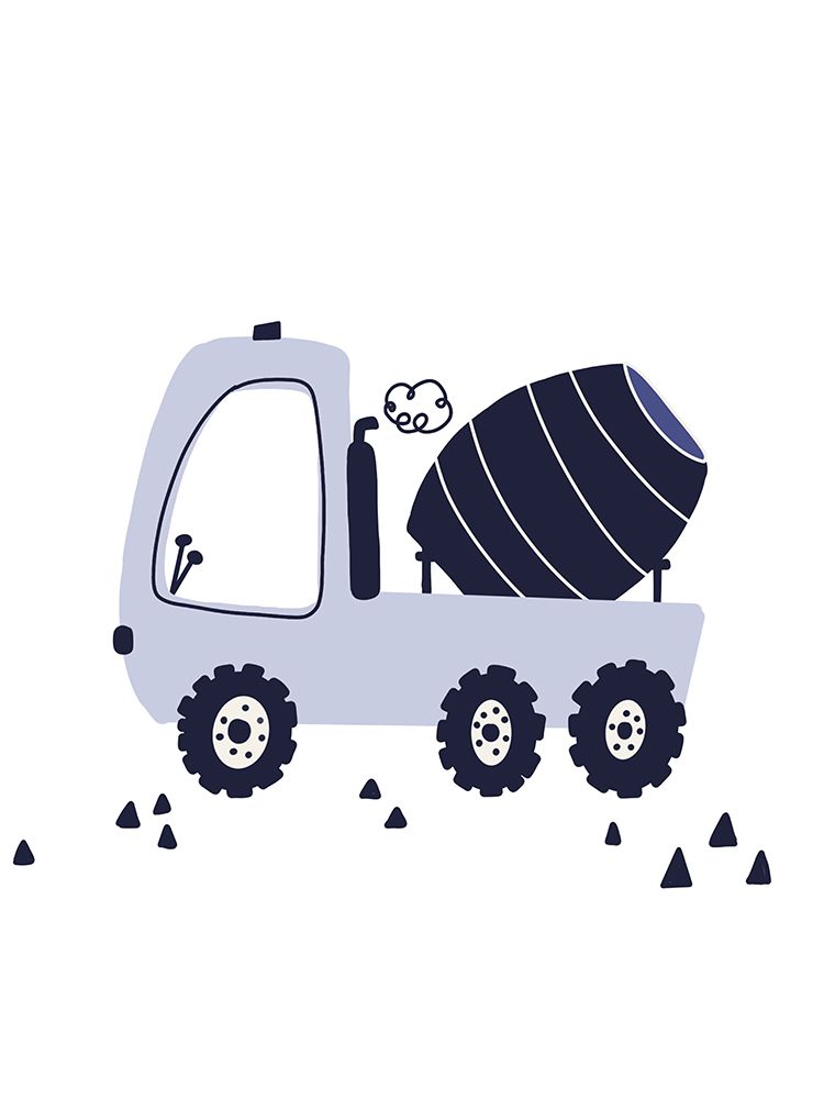 Dump Truck art print by Katie Griggs for $57.95 CAD