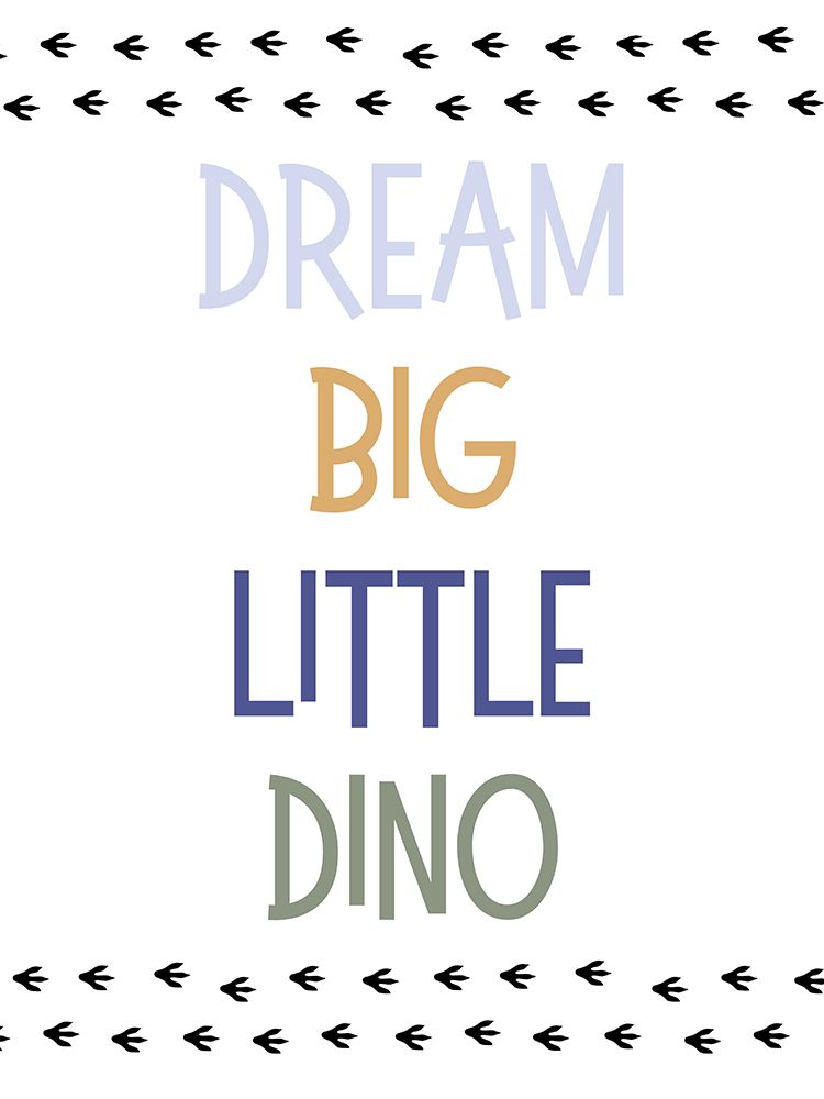 Dream Big Dino art print by Katie Griggs for $57.95 CAD