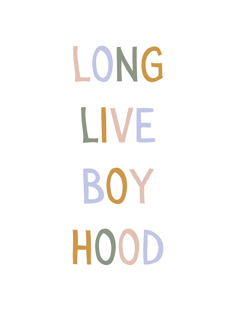 Long Live Boyhood art print by Katie Griggs for $57.95 CAD