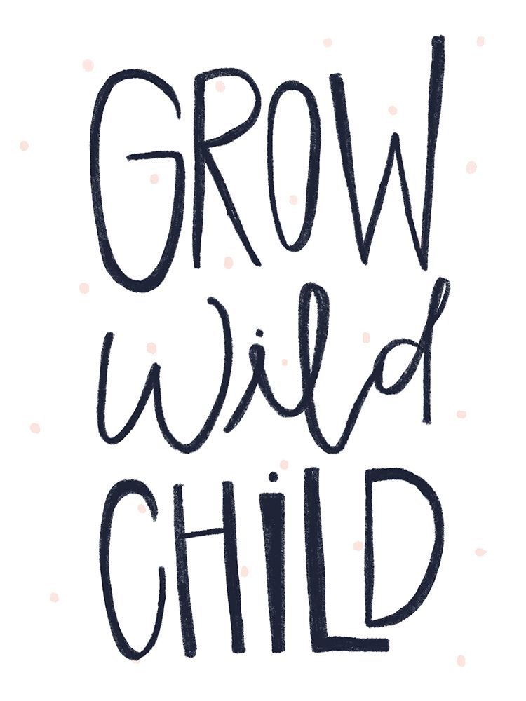 Grow Wild Child art print by Katie Griggs for $57.95 CAD