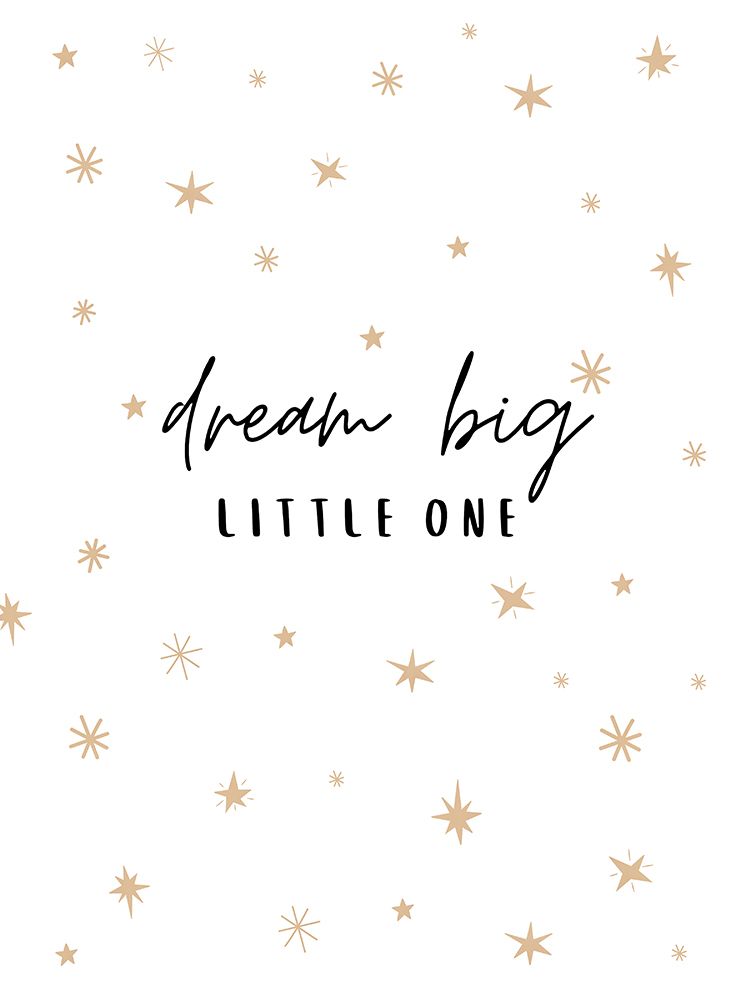Nursery Dream Big Stars art print by Katie Griggs for $57.95 CAD