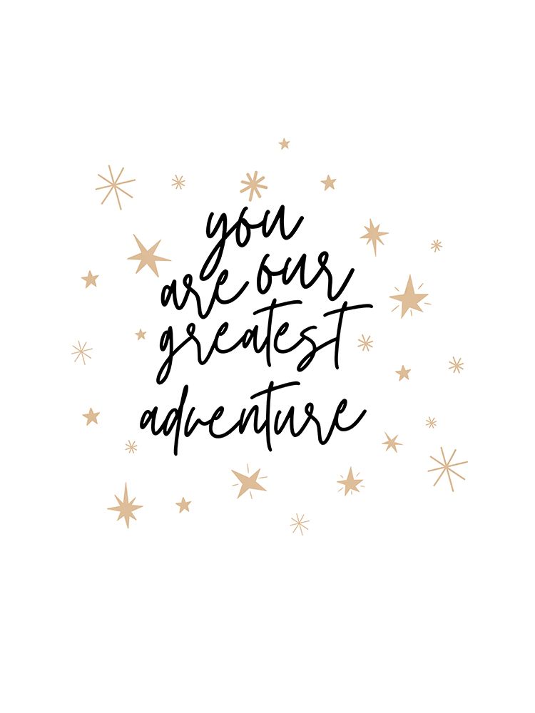 Nursery You Are Our Greatest art print by Katie Griggs for $57.95 CAD