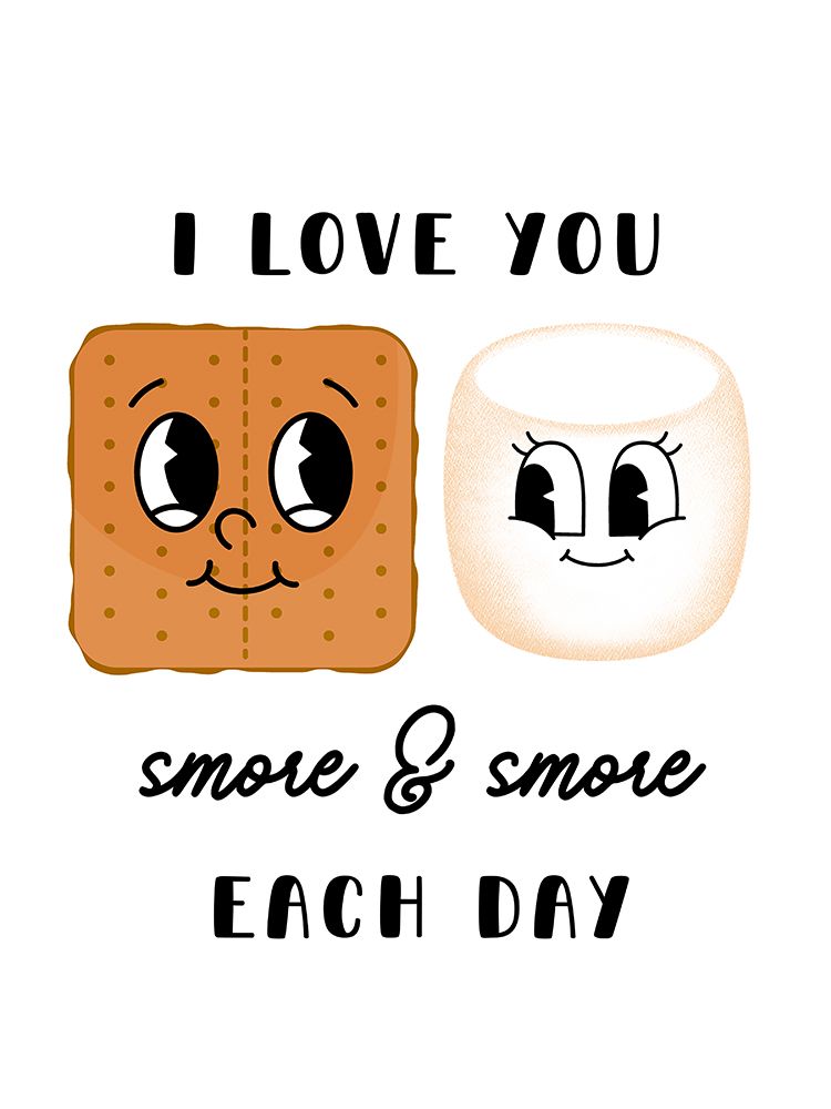 Love You Smore art print by Katie Griggs for $57.95 CAD