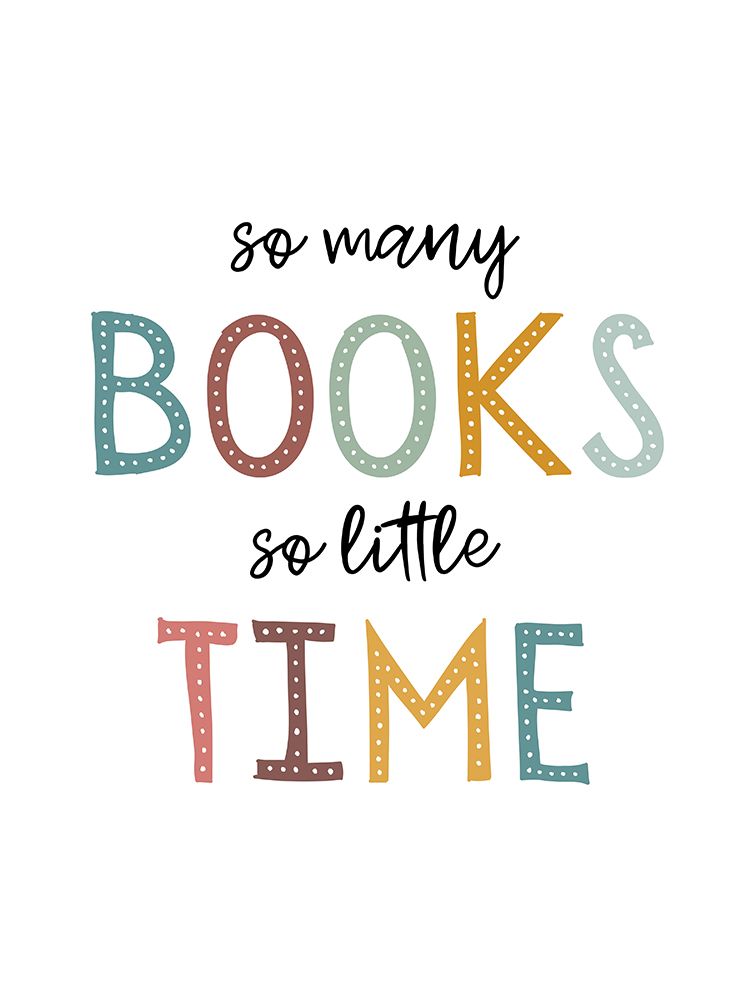 So Many Books art print by Katie Griggs for $57.95 CAD