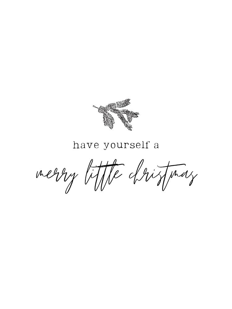 Have A Merry Little Christmas art print by Katie Griggs for $57.95 CAD