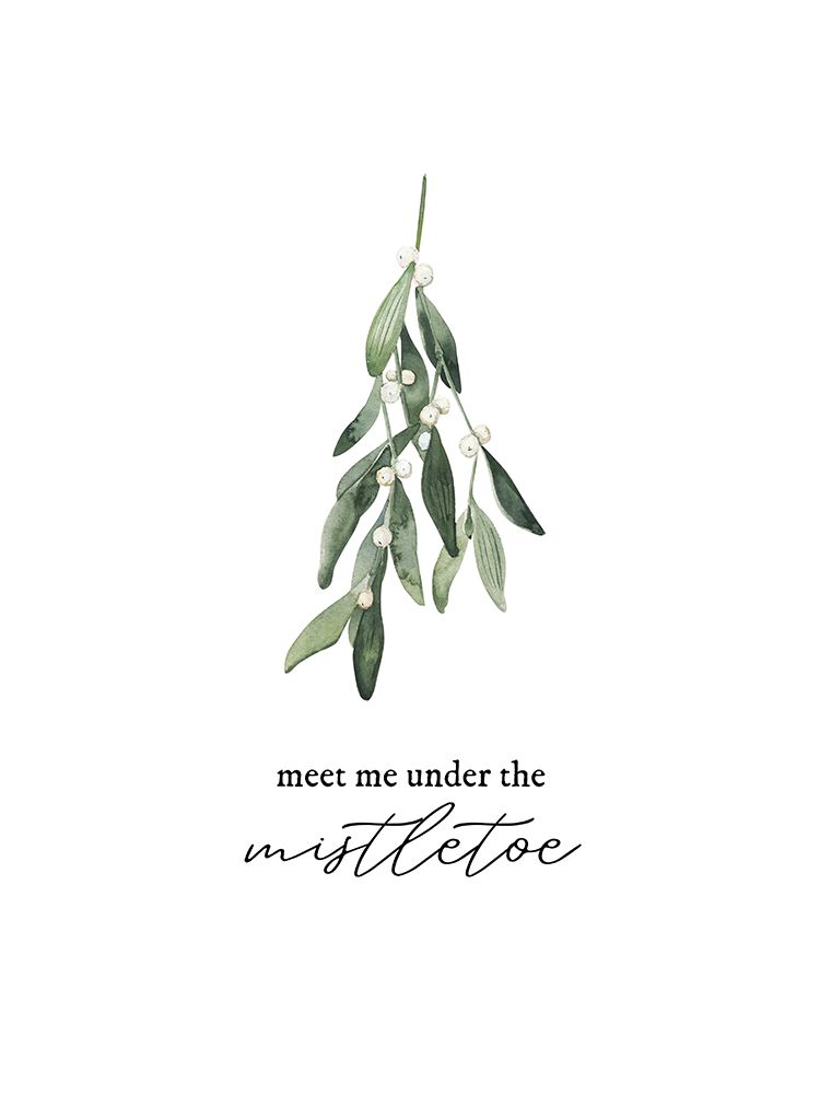 Meet Me Under Mistletoe art print by Katie Griggs for $57.95 CAD