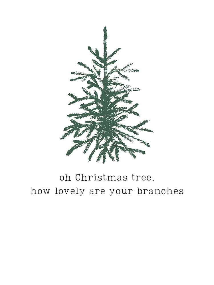 Oh Christmas Tree art print by Katie Griggs for $57.95 CAD