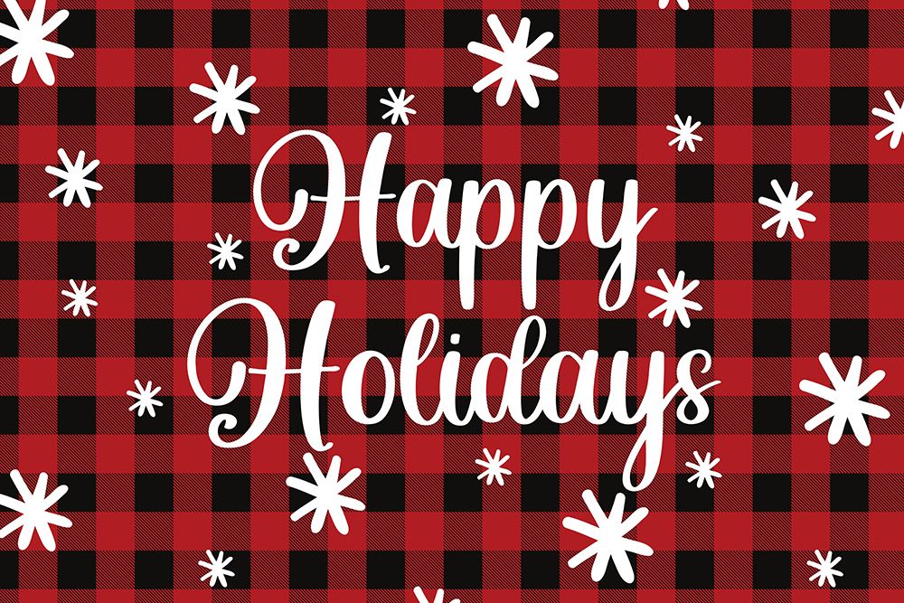 Happy Holidays art print by Katie Griggs for $57.95 CAD