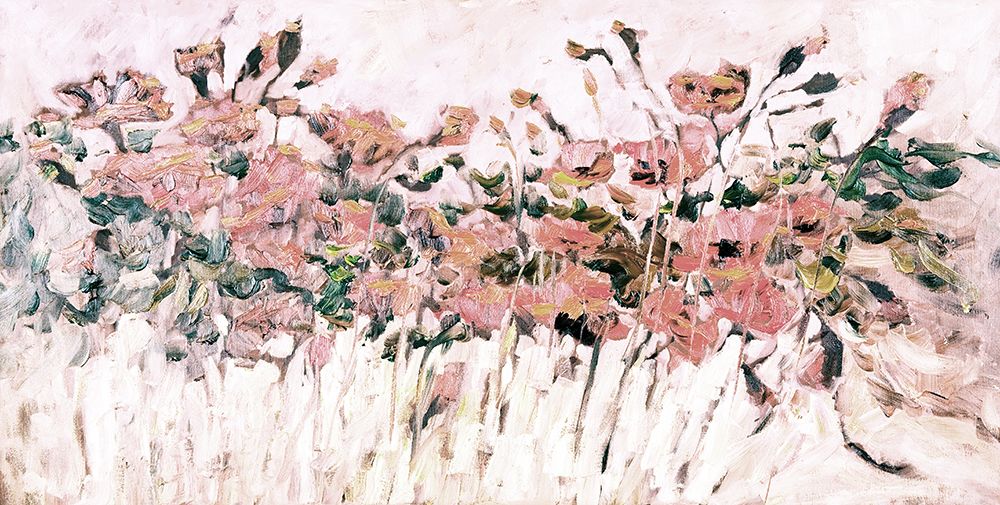 Poppies In Pink art print by Kruk for $57.95 CAD