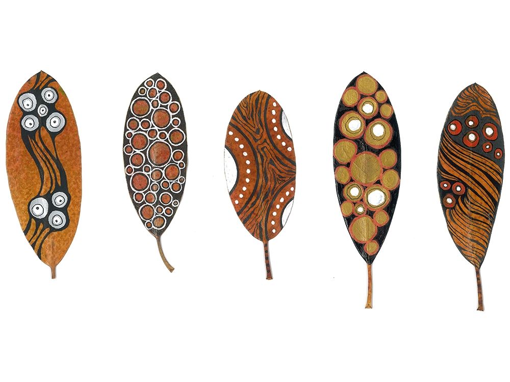 Tribal Feather 5 art print by Kim Rupe for $57.95 CAD