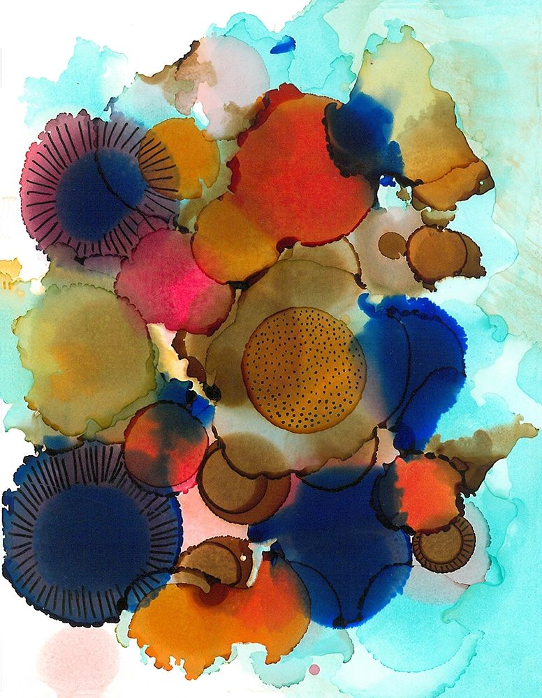 Crowded Spheres 3 art print by Kim Rupe for $57.95 CAD