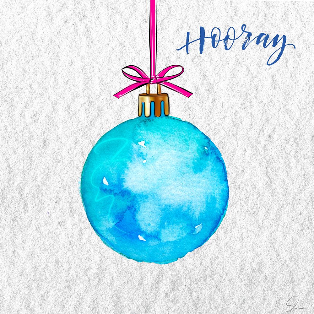 Hooray Ornament art print by Sara Elizabeth for $57.95 CAD