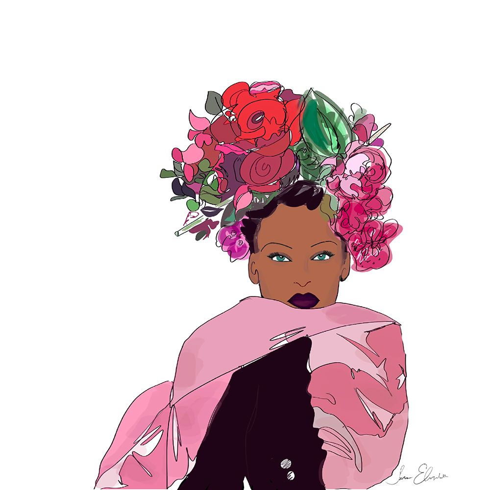 Fashionista art print by Sara Elizabeth for $57.95 CAD