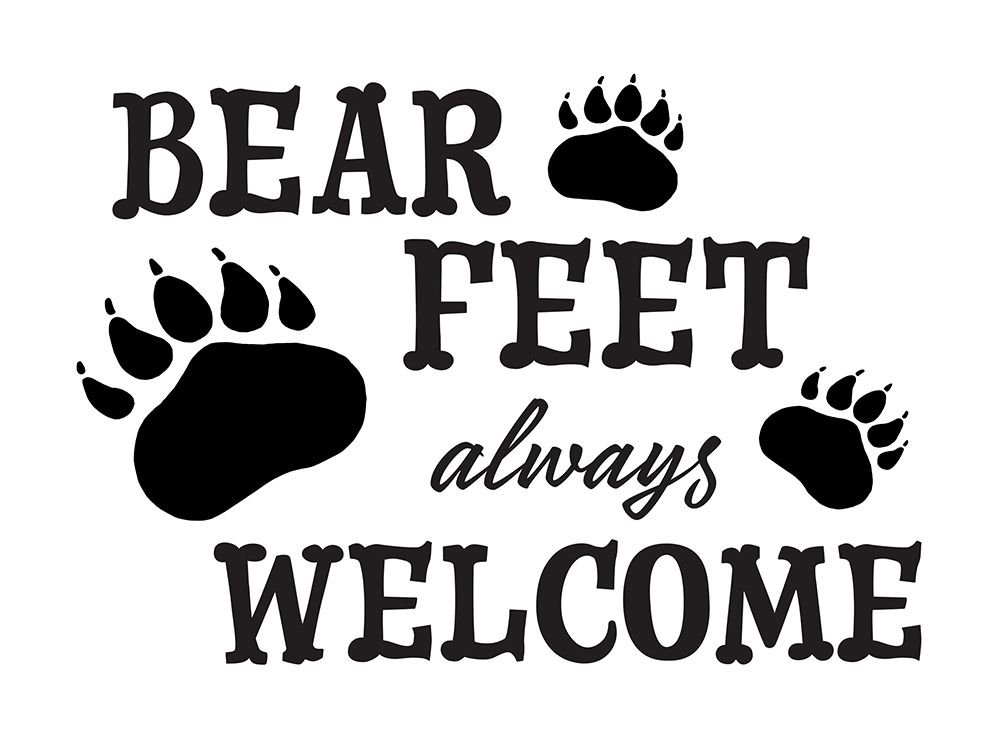 Bear Feet art print by Leslie McFarland for $57.95 CAD