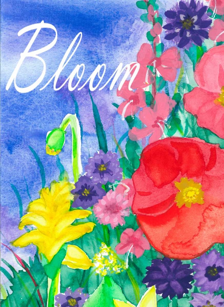 Flowers of the Hill art print by Laurie Korsgaden for $57.95 CAD