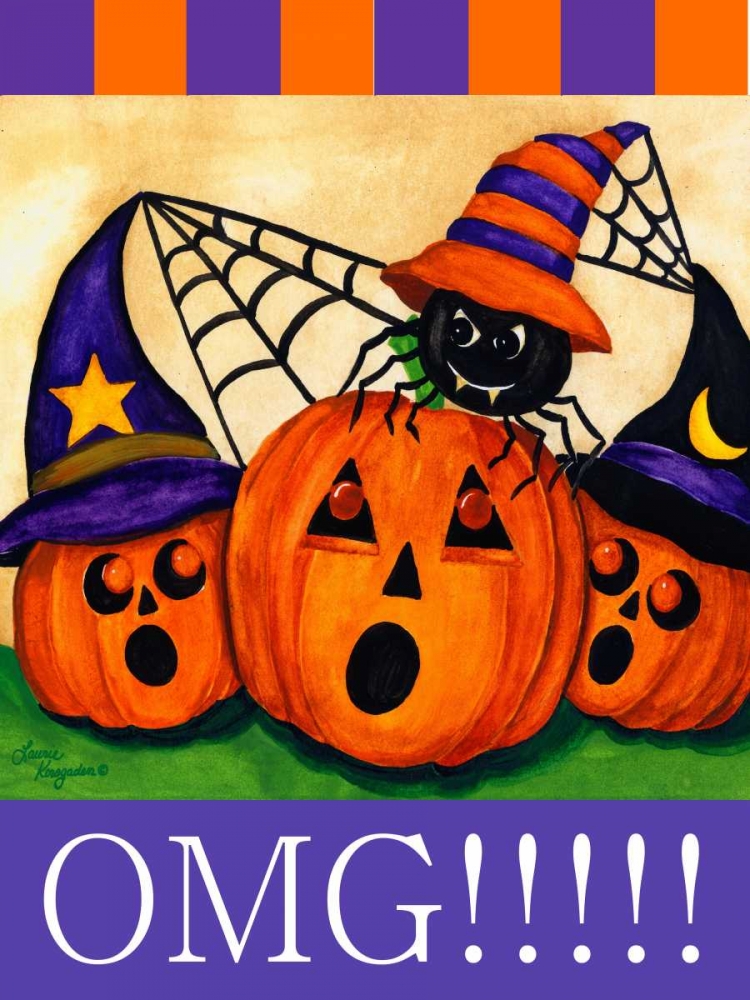OMG art print by Laurie Korsgaden for $57.95 CAD