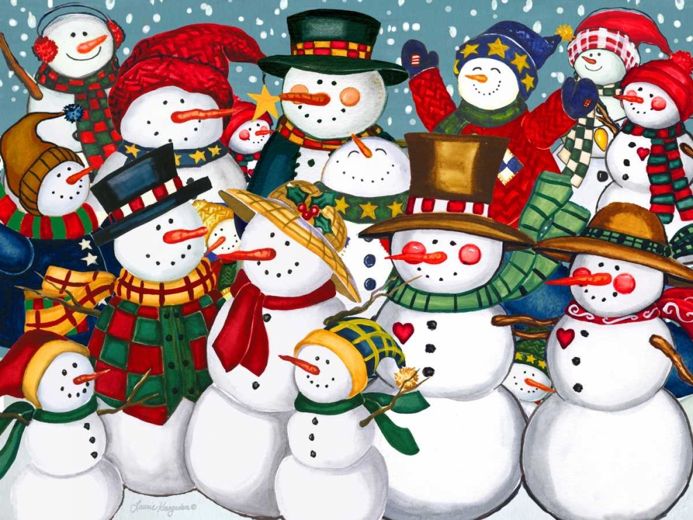 Fa La La La La art print by Laurie Korsgaden for $57.95 CAD