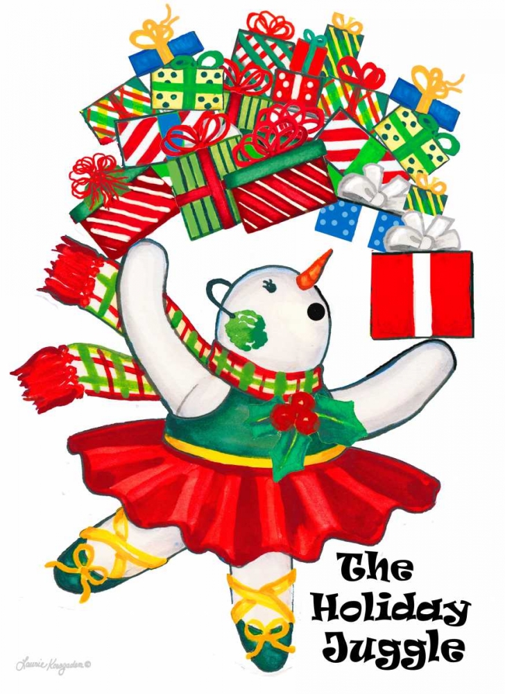 The Holidays Again art print by Laurie Korsgaden for $57.95 CAD