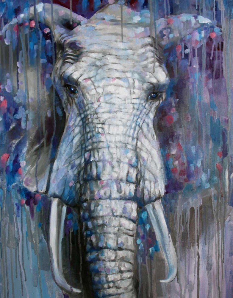 Purple Girl 1 art print by Lisa Colberg for $57.95 CAD