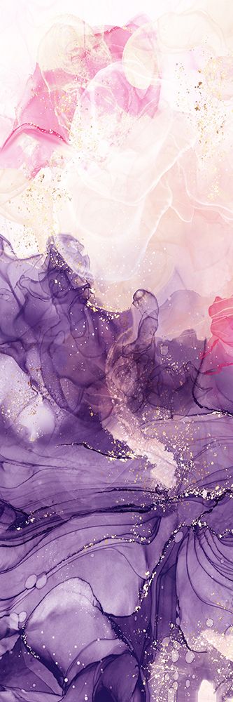 Alcohol Ink Bold Pink And Purple 1 art print by Leah Noel Art for $57.95 CAD