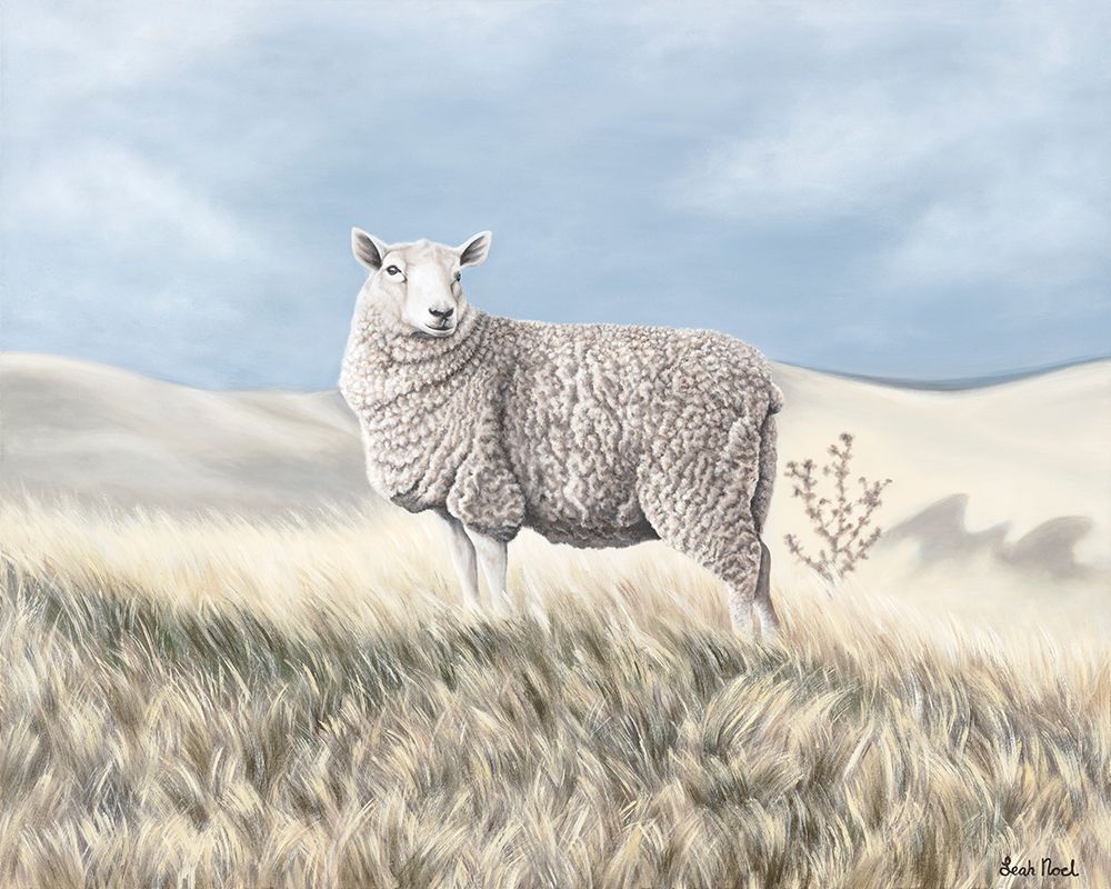 Lost Sheep art print by Leah Noel Art for $57.95 CAD